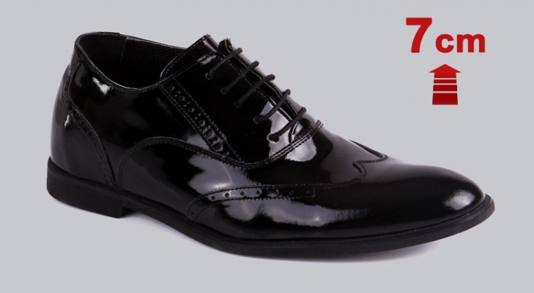 TALLMAXX Bağcıklı M Modeli Siyah Rugan Ayakkabı Numara